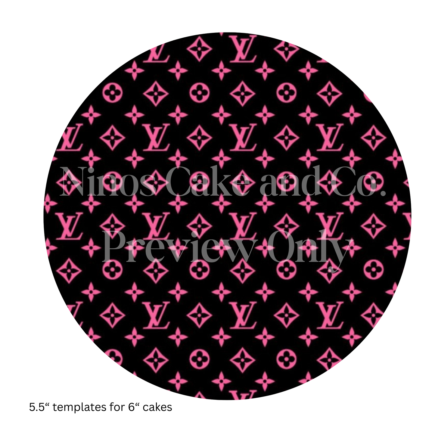 Designer Cake Templates | Instant Download