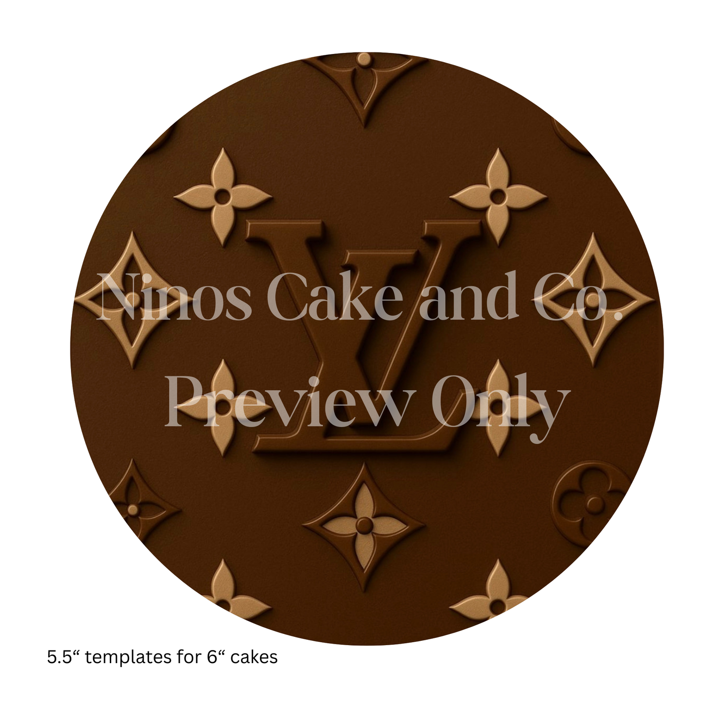 Designer Cake Templates | Instant Download