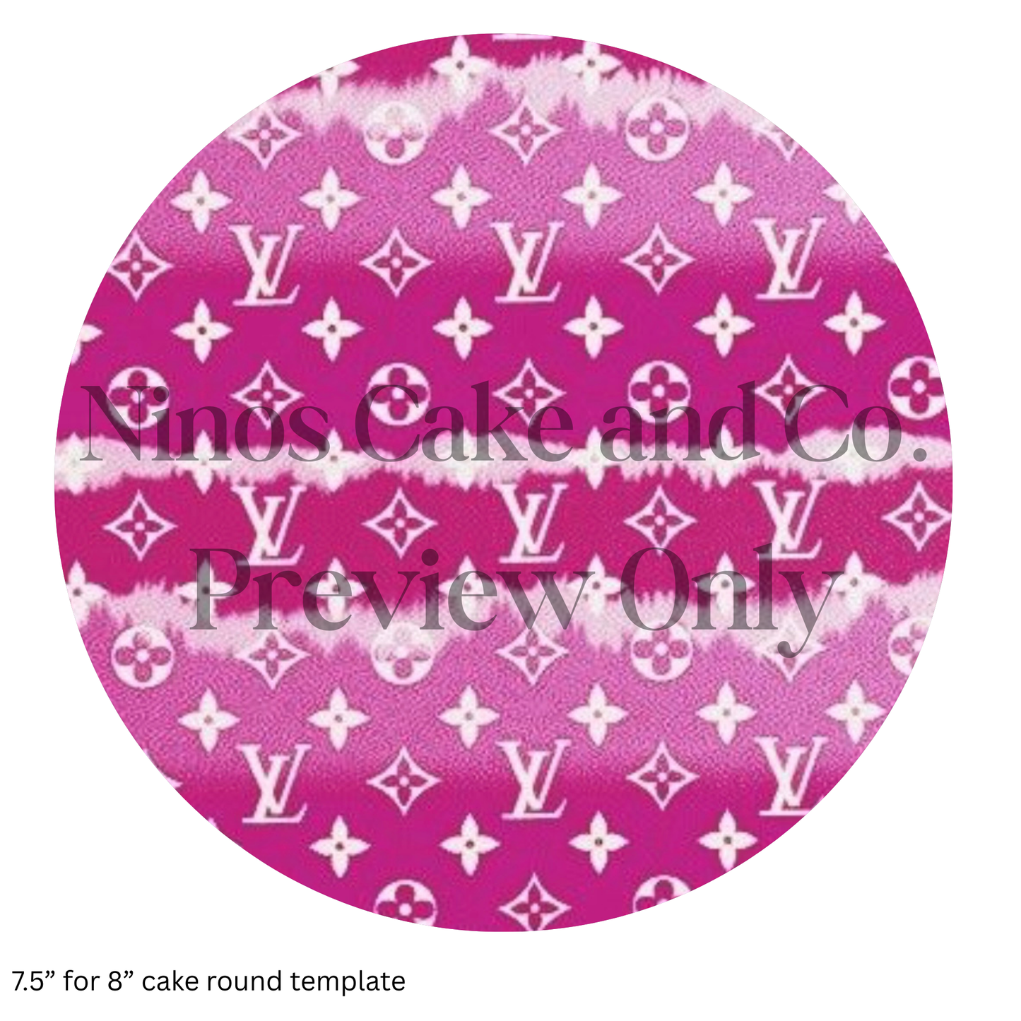 Designer Cake Templates | Instant Download