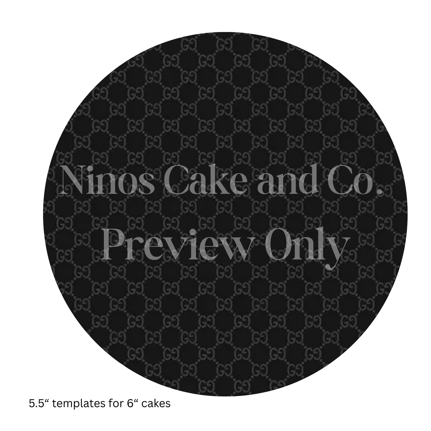 Designer Cake Templates | Instant Download