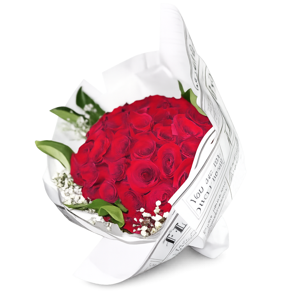 Wrapped Roses