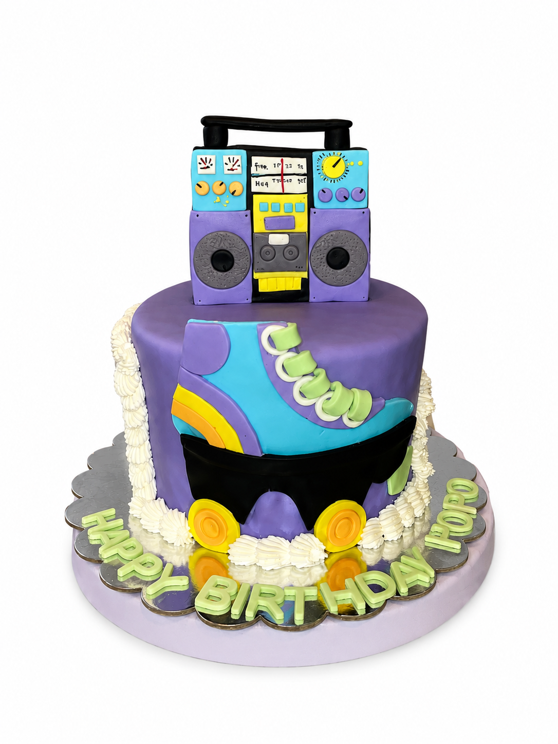 Skate Party Cake