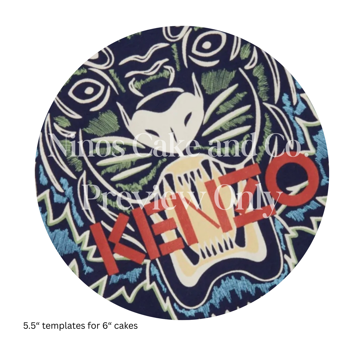 Designer Cake Templates | Instant Download