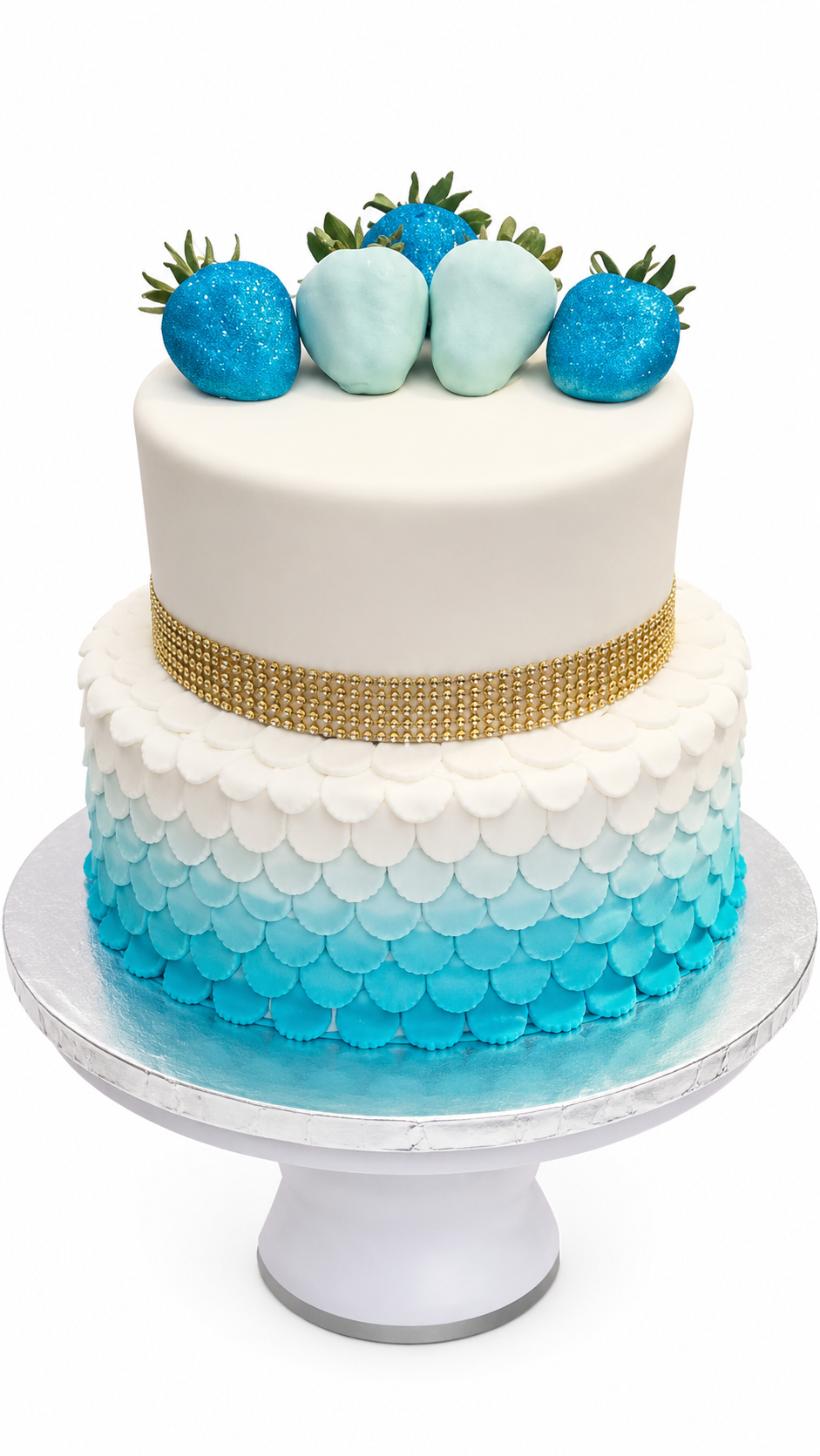 Your Choice Fondant Two Tier Cake