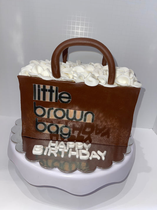 Little Brown Bag Cake